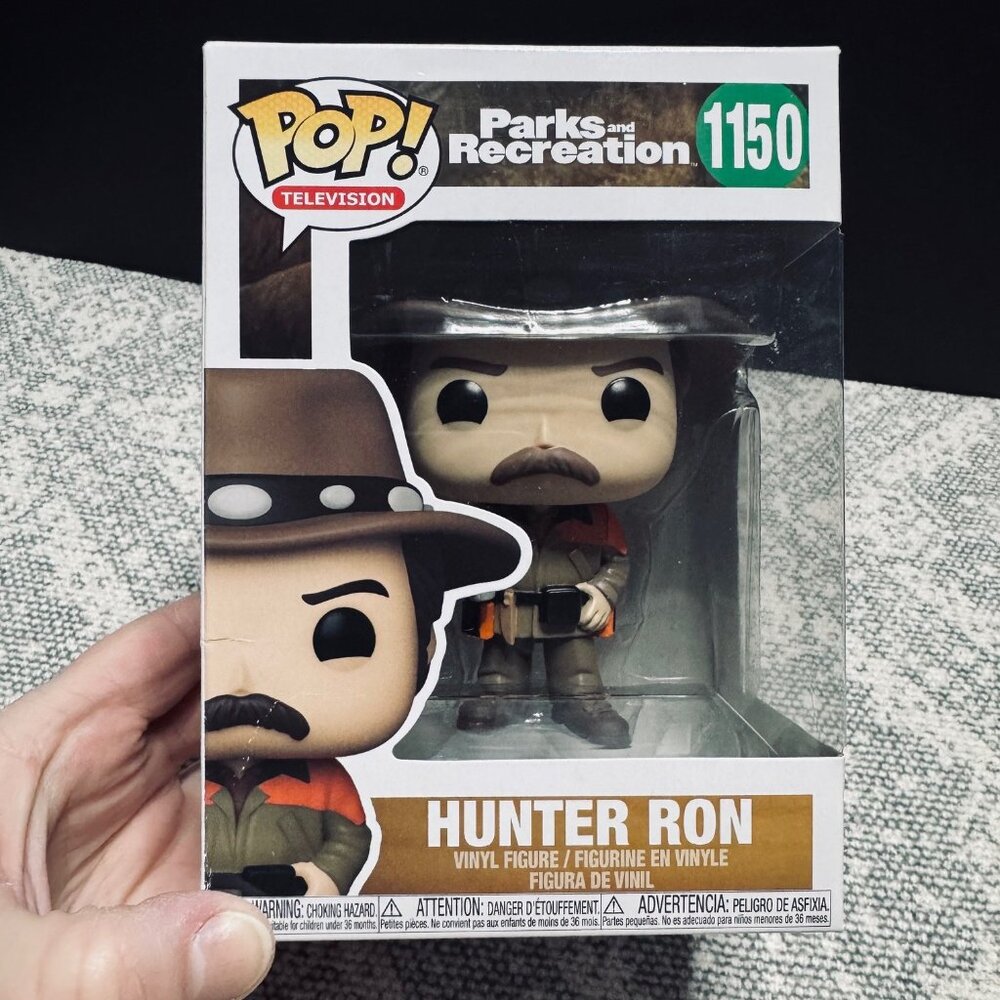 Funko Pop! Television- Parks and Recreation, Hunter Ron #1150